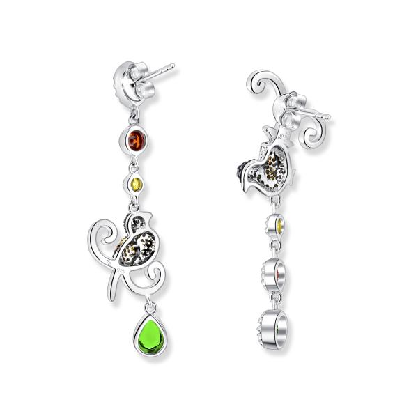 Nachti Paradiesvögel Ohrringe